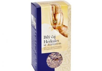 Bílý čaj Herkules se zázvorem BIO 27g