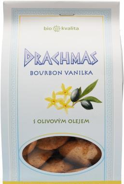 Drachmas s EP olivovým olejem vanilkové 130g- BIO